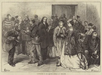 Wartezimmer der Nationalversammlung in Versailles